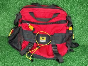 Mountainsmith Day Lumbar Pack With YKK Black and Red Adjustable Straps